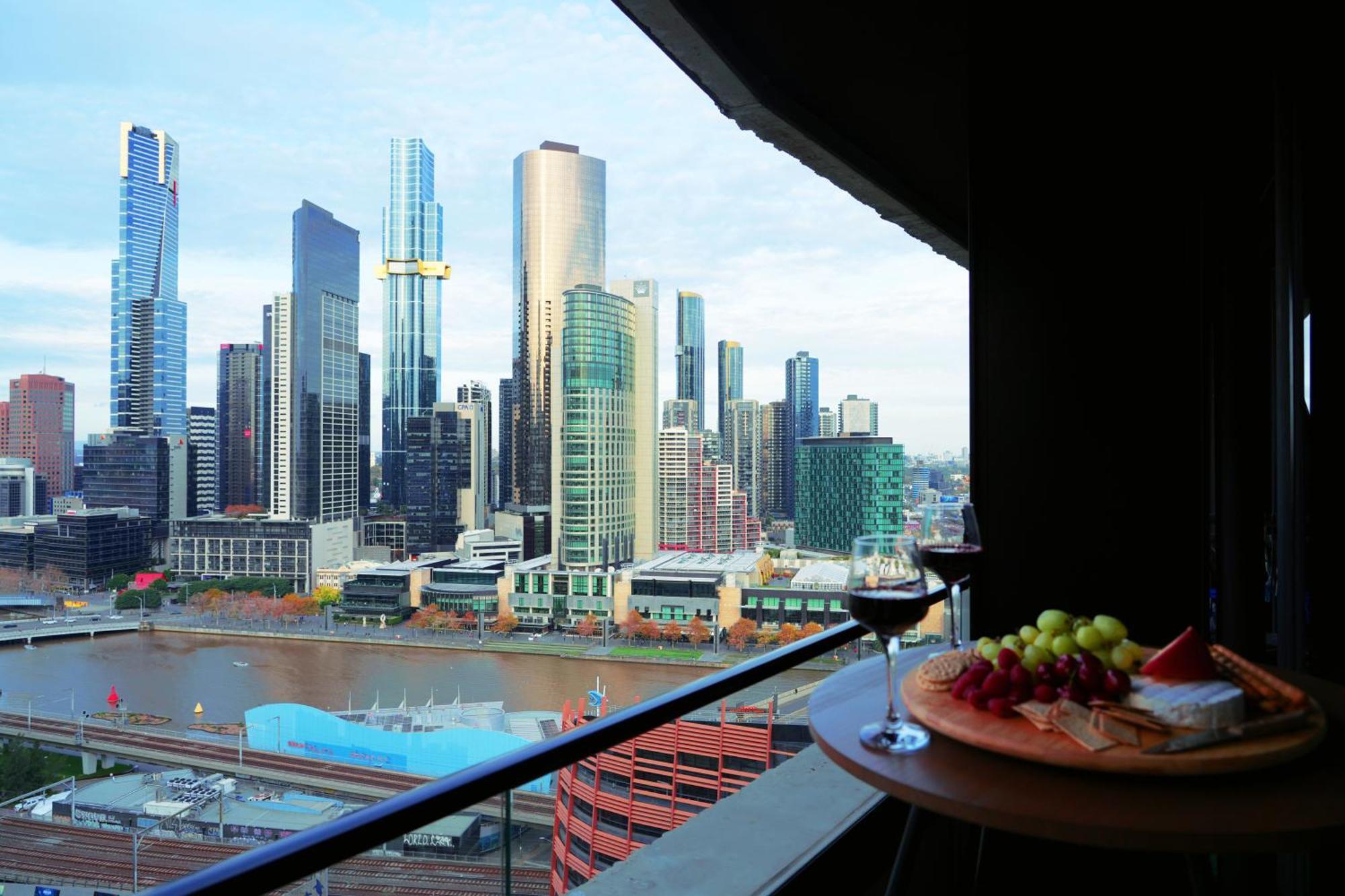 Aura On Flinders Serviced Apartments Ville de Ville de Melbourne Extérieur photo