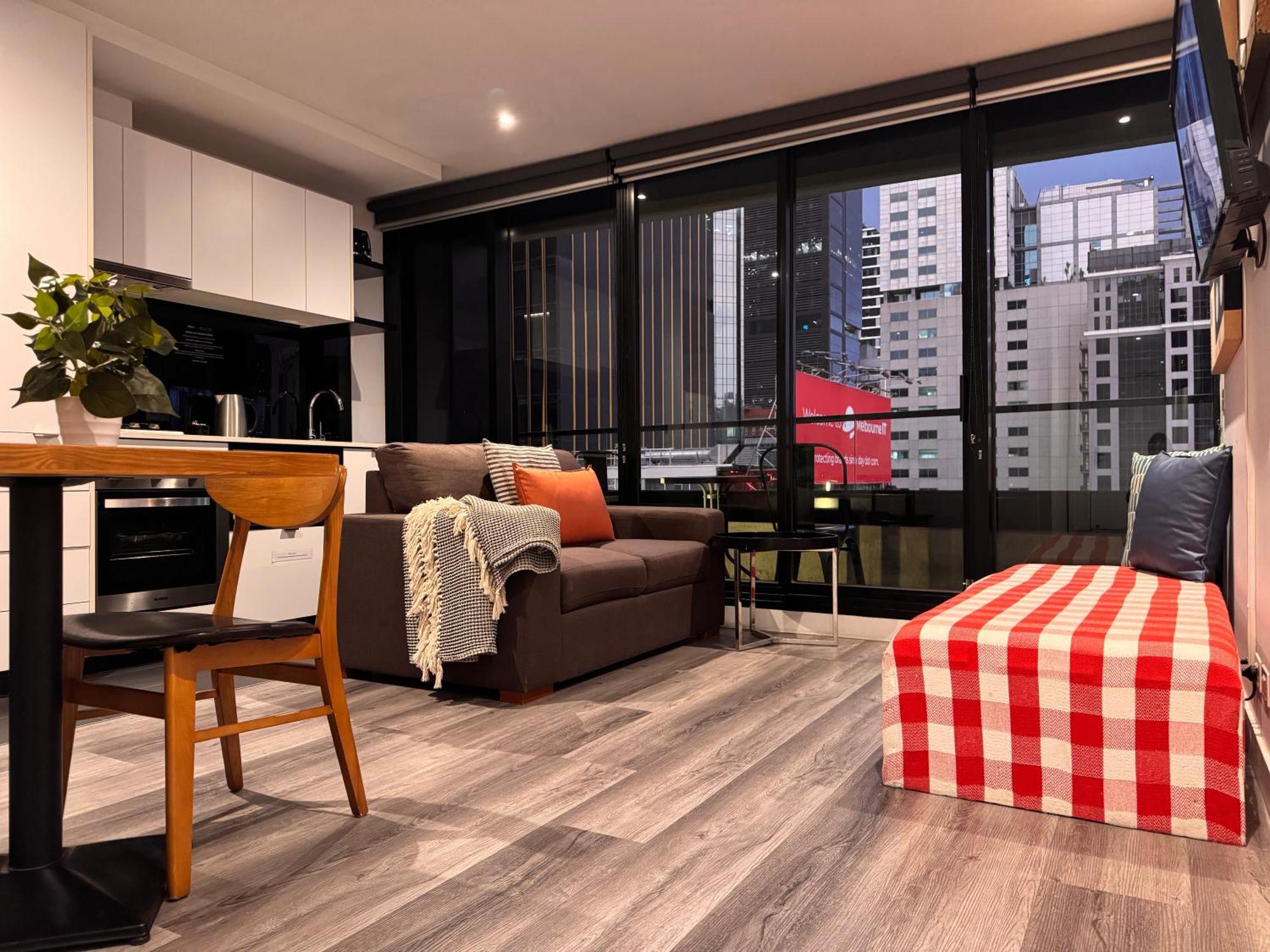 Aura On Flinders Serviced Apartments Ville de Ville de Melbourne Extérieur photo