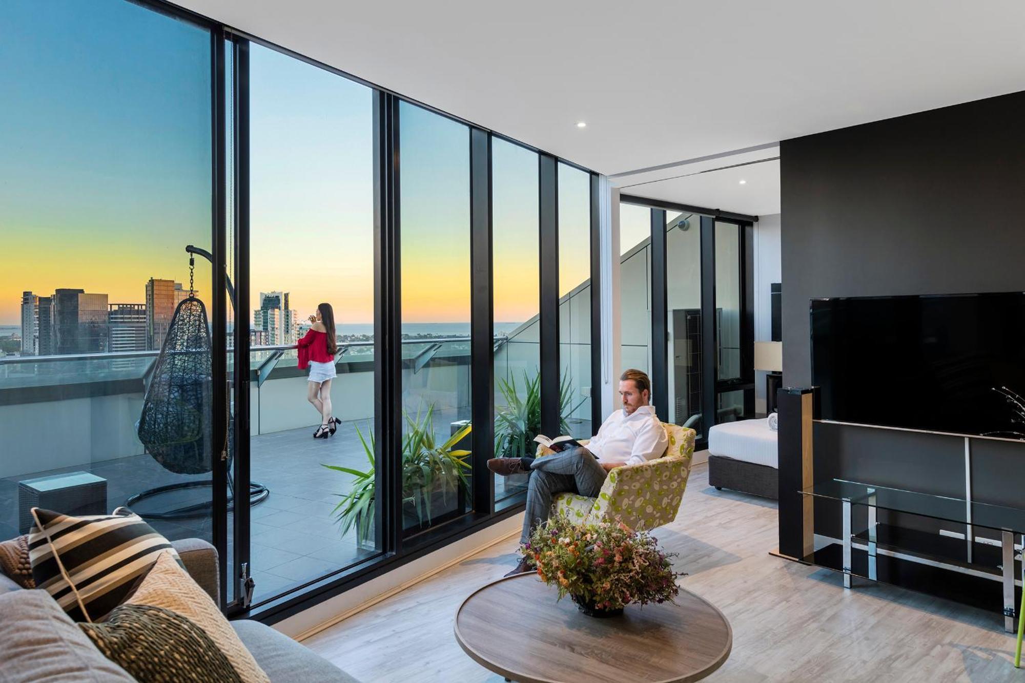 Aura On Flinders Serviced Apartments Ville de Ville de Melbourne Extérieur photo