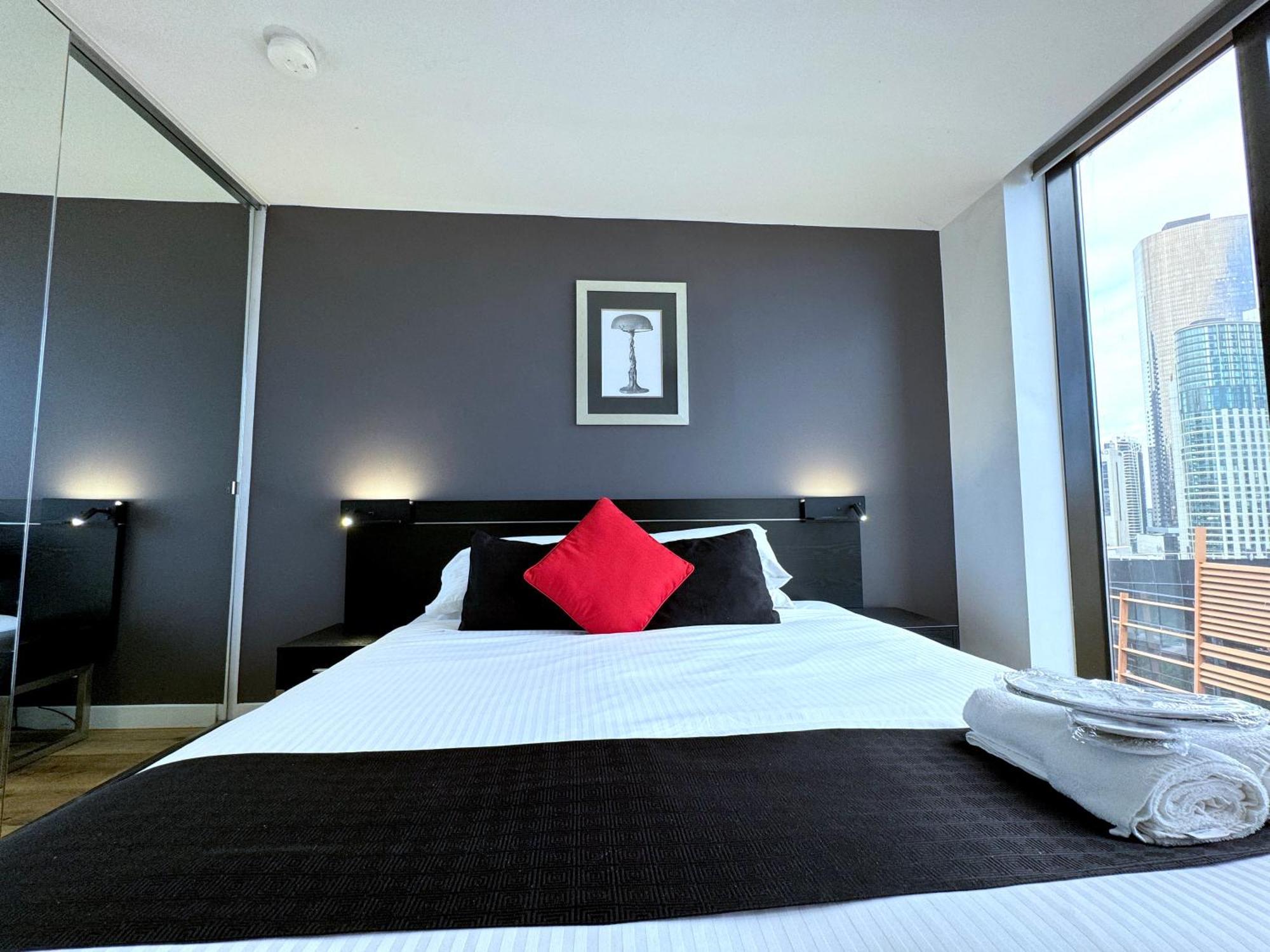 Aura On Flinders Serviced Apartments Ville de Ville de Melbourne Extérieur photo