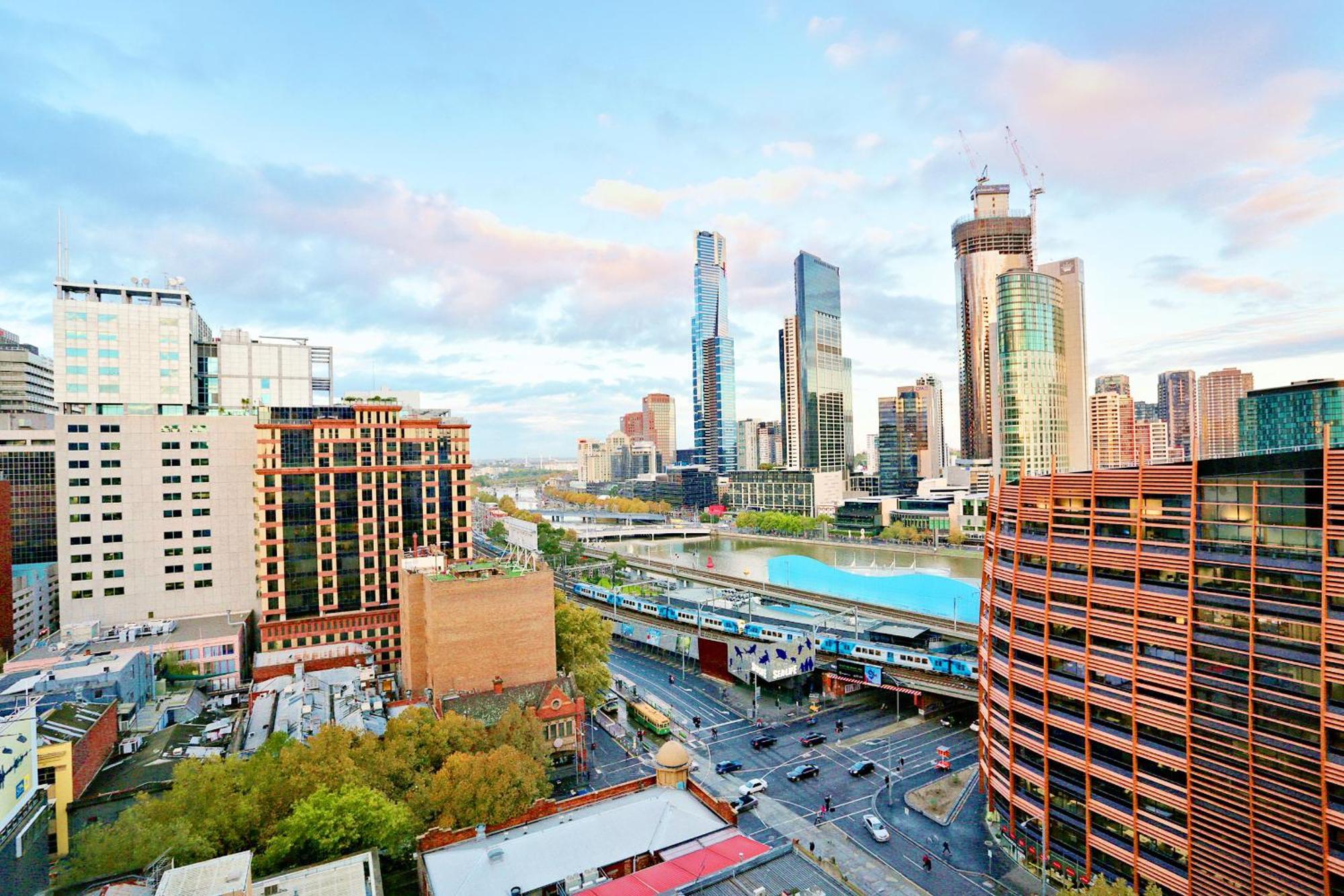 Aura On Flinders Serviced Apartments Ville de Ville de Melbourne Extérieur photo