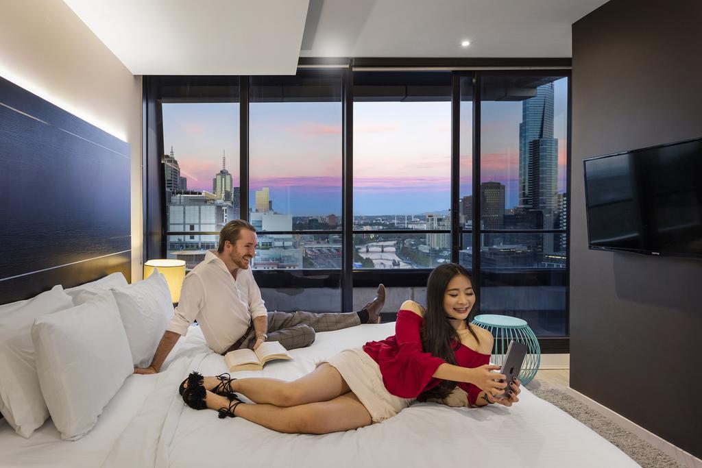 Aura On Flinders Serviced Apartments Ville de Ville de Melbourne Extérieur photo